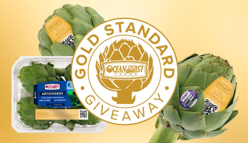 Ocean Mist® Farms Launches Annual Gold Standard Artichoke Promotion