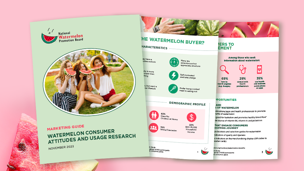New Study Reveals Key Strategies for Merchandising Watermelon
